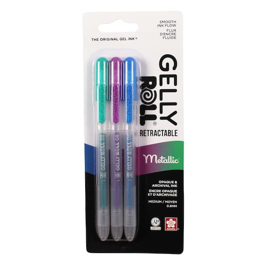 Gelly Roll&#xAE; Metallic&#xAE; Medium Retractable Pen Set